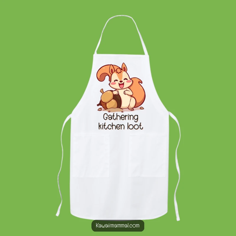 Funny Squirrel Giant Acorn Apron A Hilarious Accessory For Nutty Cooks