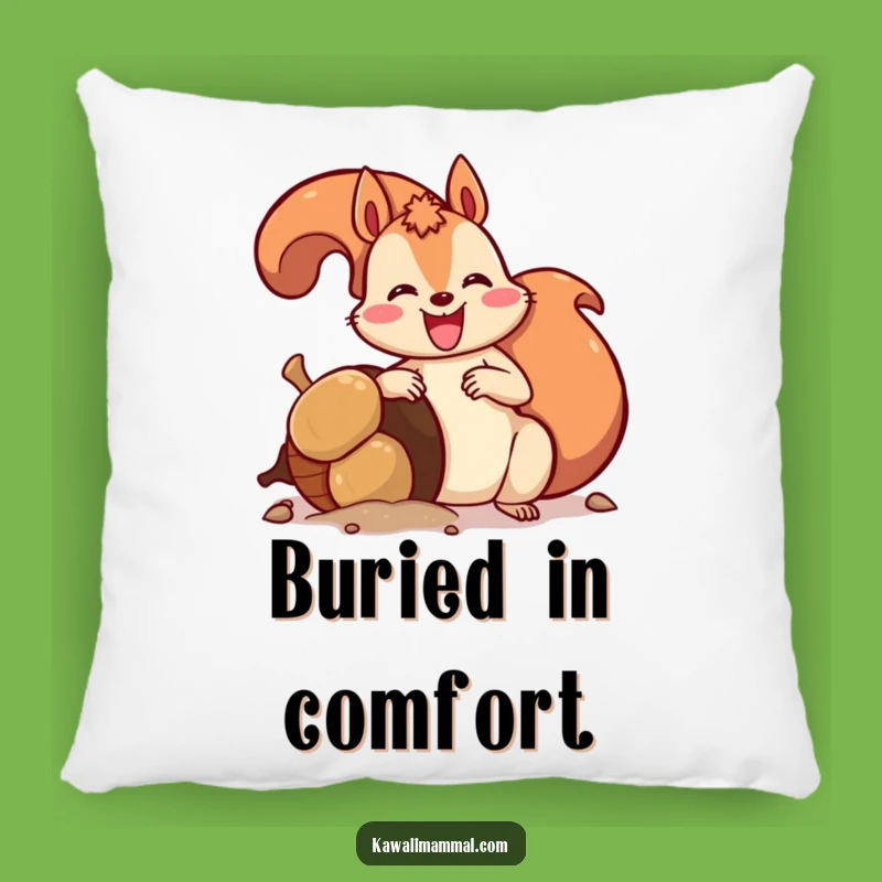 Funny Squirrel Giant Acorn Pillow A Hilarious And Cozy Accent