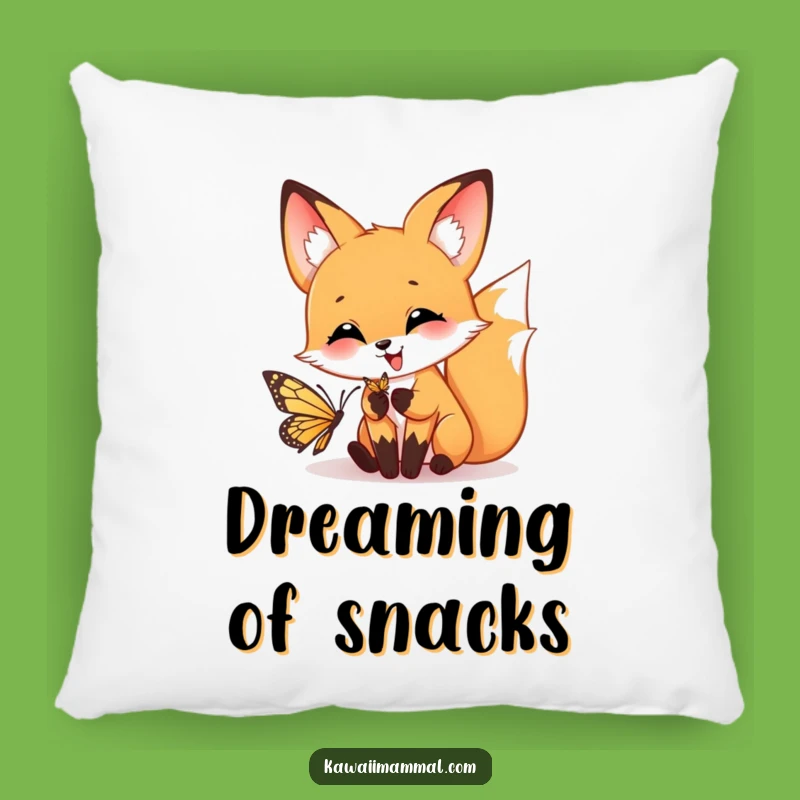 Funny Fox Pouncing Pillow: Cuddle Up with Playful Charm!