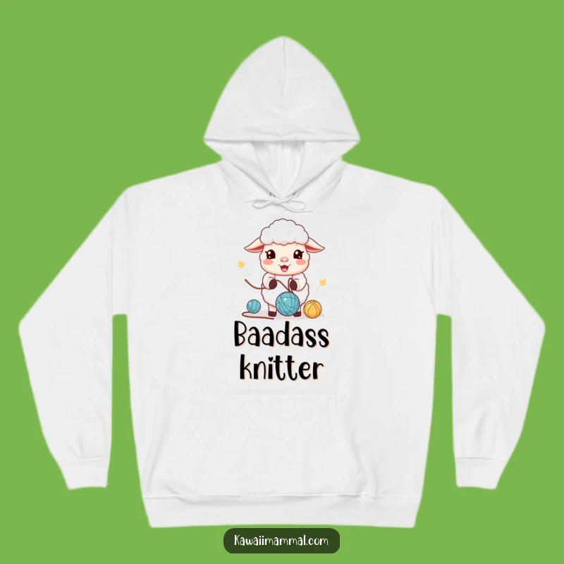 Funny Kawaii Sheep Hoodie: Stay Cozy with This Adorable and Humorous Sweatshirt