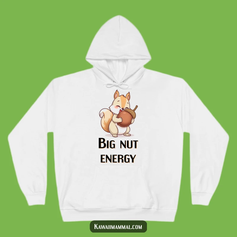 Funny Squirrel Hoodie: Giant Acorn Collector, Cozy & Whimsical Wear, Best Gift