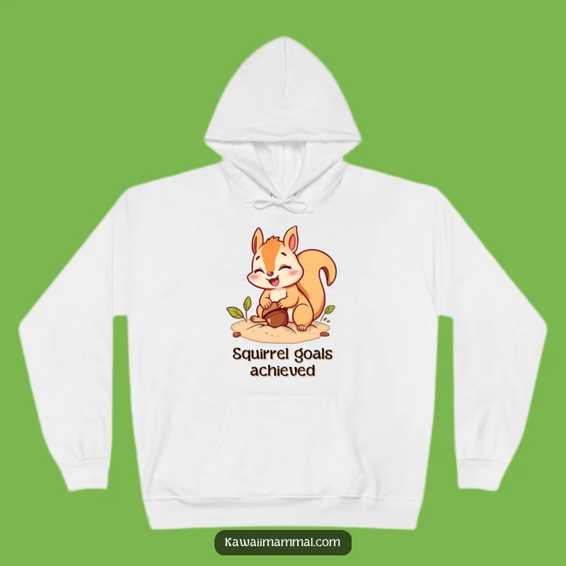 Funny Squirrel Hoodie: Giggling Effort for Cozy, Hilarious Comfort