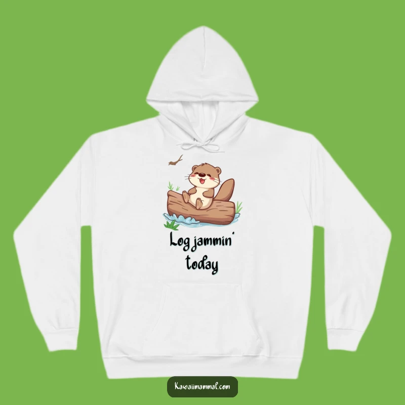 Cozy Otter Sliding Hoodie: Stay Warm While Having Fun