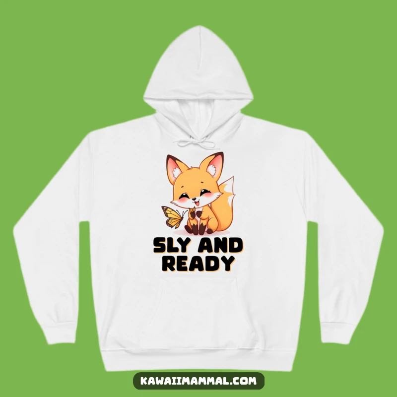 Funny Fox Pouncing Hoodie: Cozy Comfort & Playful Designs!