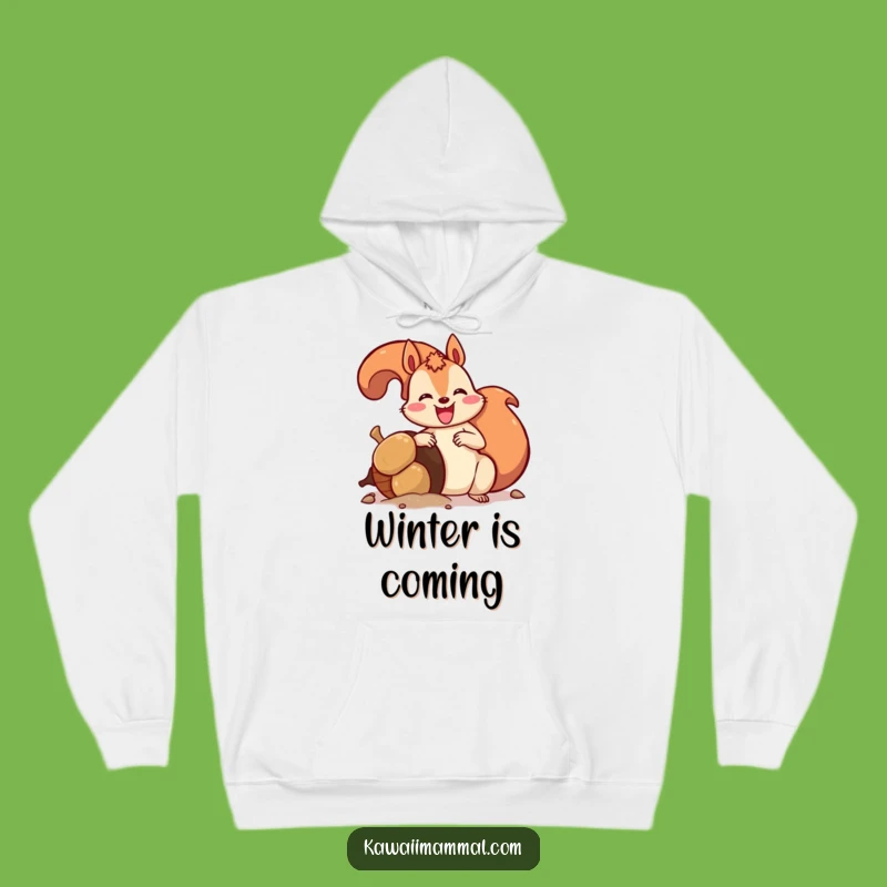 Funny Squirrel Giant Acorn Hoodie Cozy And Hilarious Gear For Nut Lovers