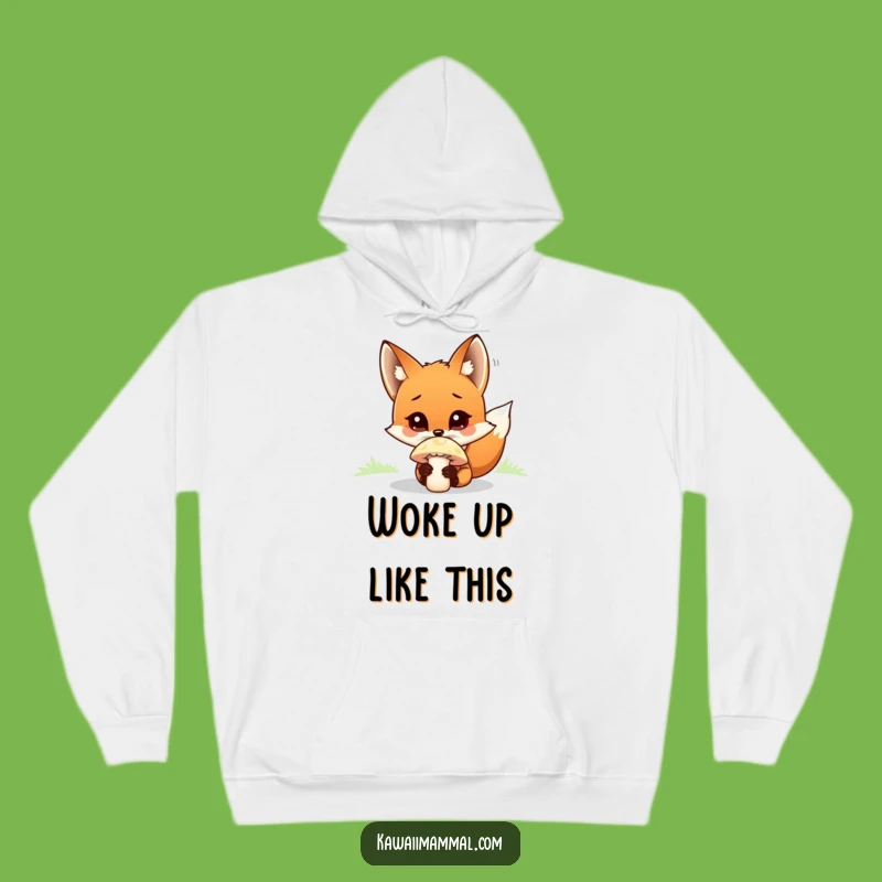 Funny Curious Fox Hoodie: Cozy Up with Enchanting Forest Creature Humor
