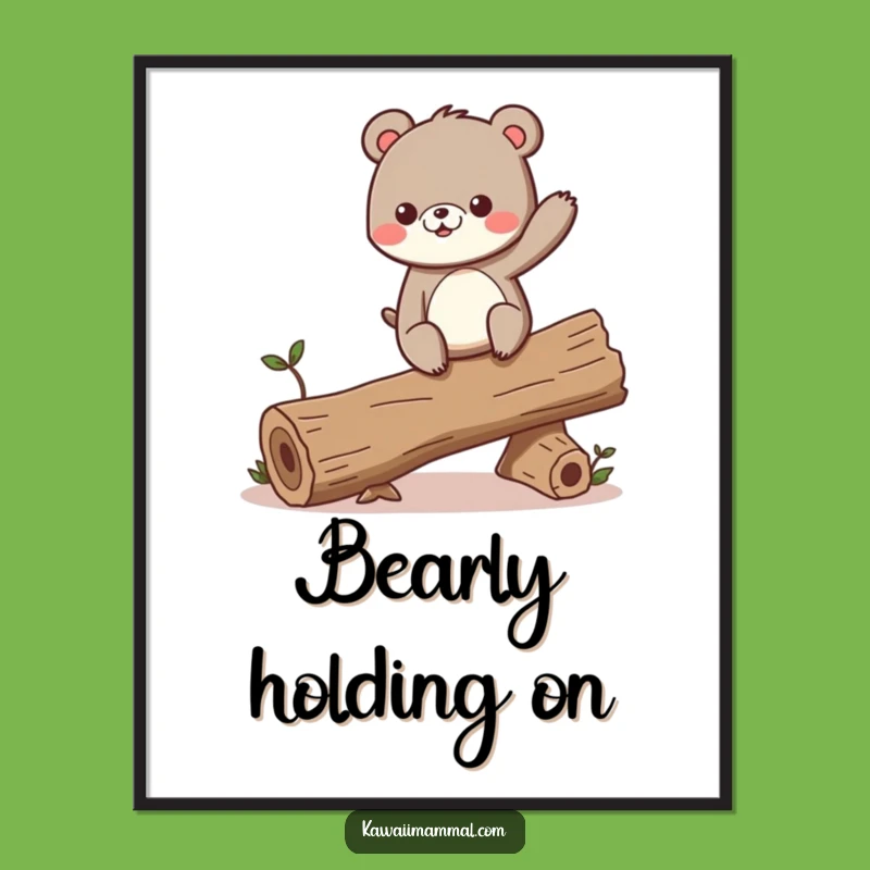 Bear Wall Art: Free Printable Decor for Adventurous Spaces