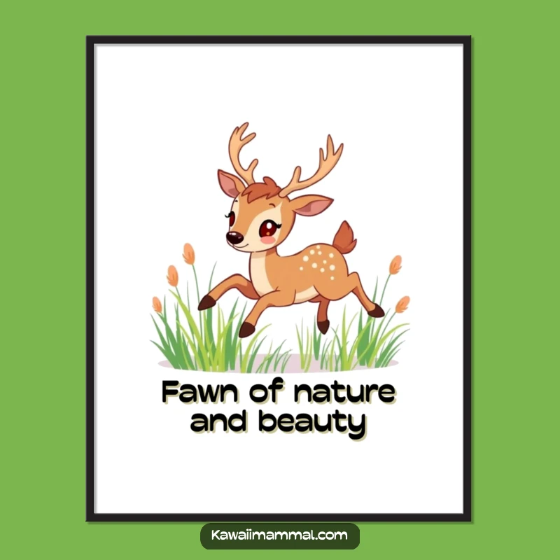 Free Printable Funny Deer Wall Art: Elegant Downloadable Decor for Nature's Charm