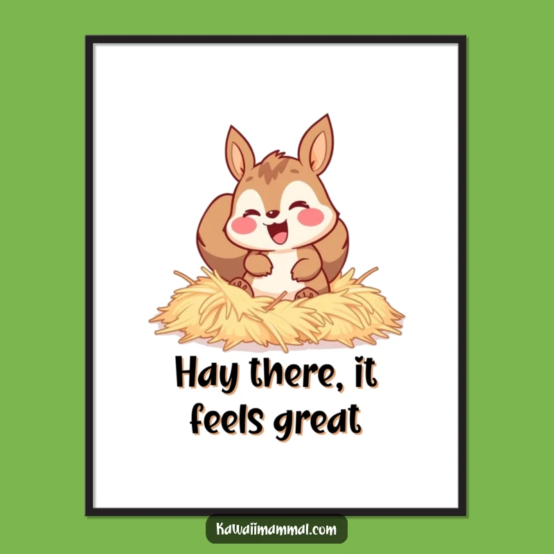 Squirrel Wall Art: Free Printable Decor for Cozy Vibes