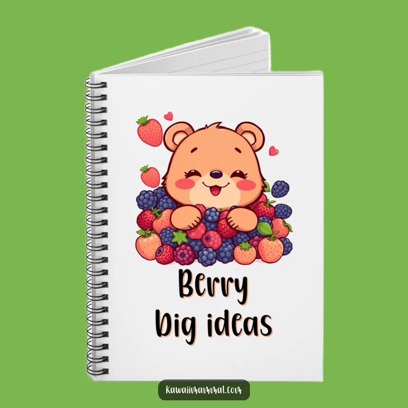 Funny Bear Berry Ideas Notebook: A Hilarious Journal for Sweet Thoughts and Plans