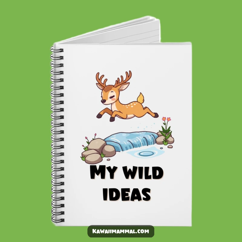 Funny Determined Deer Notebook, Hilarious Journal, Perfect for Notes & Gifts