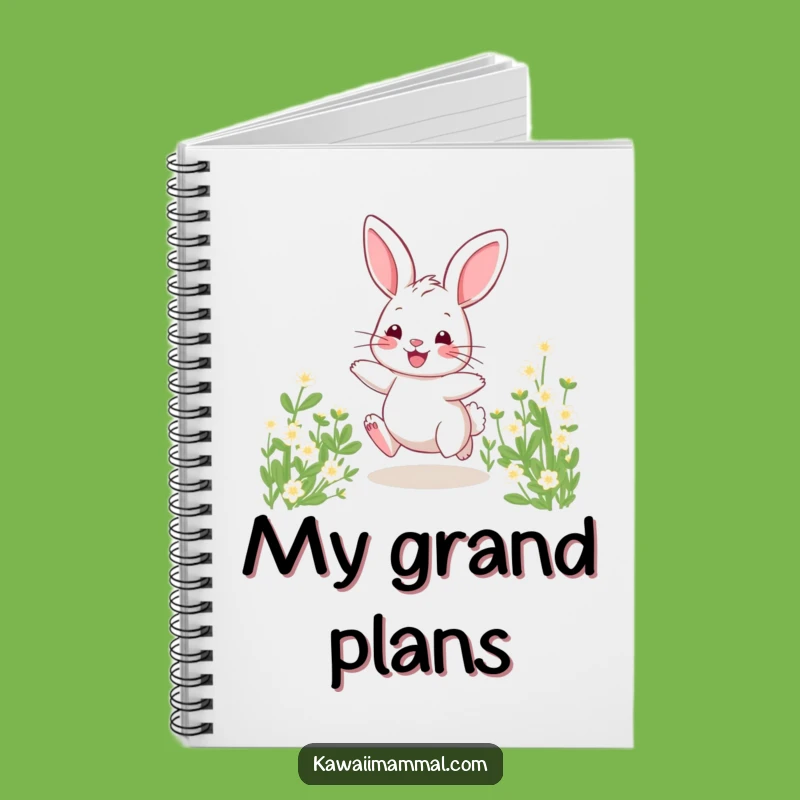 Funny Bunny Hopping Notebook: Jot Down Laughs & Ideas!