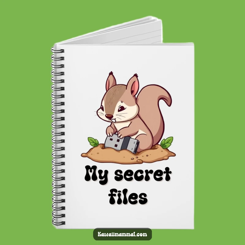 Funny Squirrel Notebook: USB Hoarder - Journal for Digital Notes