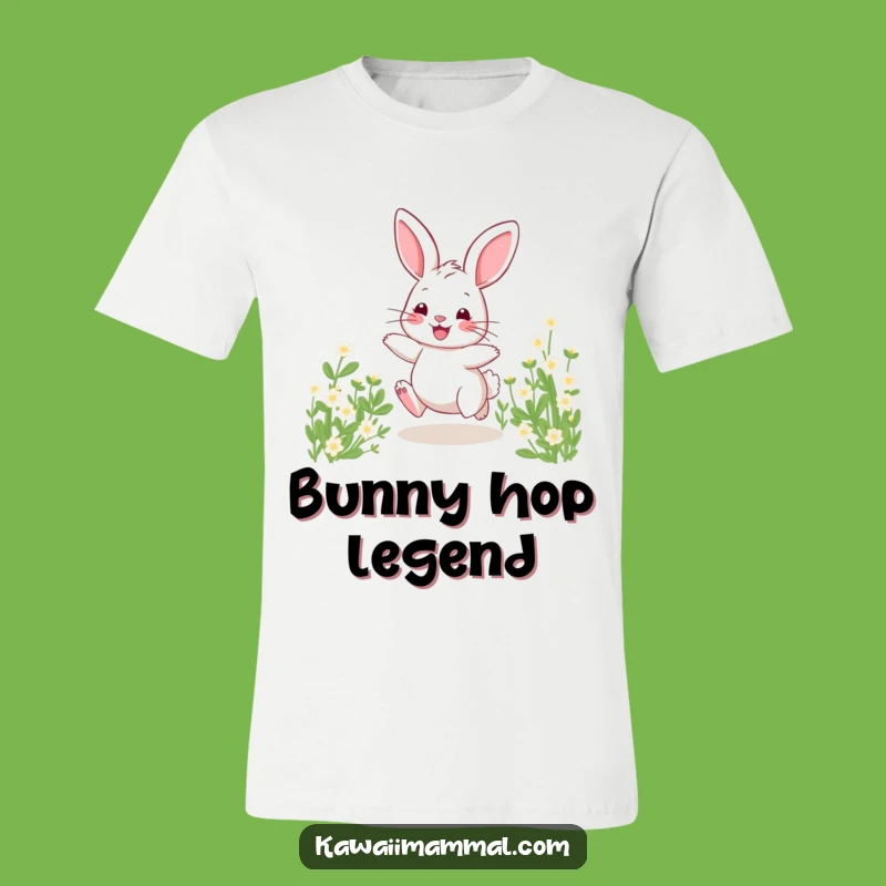 Funny Bunny Hopping T-Shirt: A Hilarious Gift for Easter & Spring!
